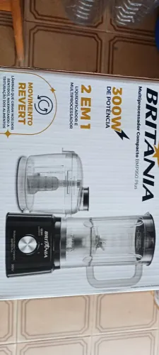 Processador compacto Britânia 127v.nova na caixa