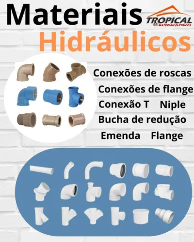 Materiais Hidráulicos com preços abaixo do Mercado!