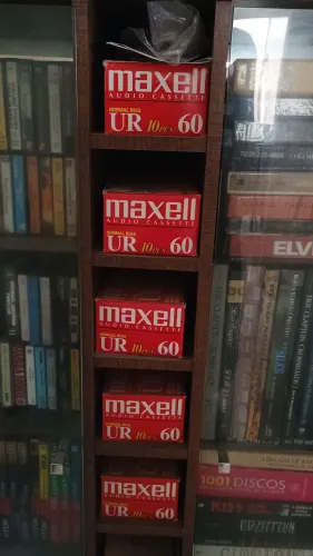 FITA K7 MAXELL UR-60 10 UNIDADES