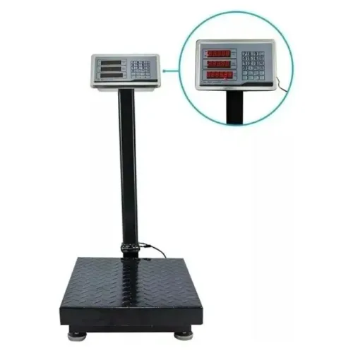 Balança Plataforma 200kg 30x40cm Bivolt Bateria - Painel com Led