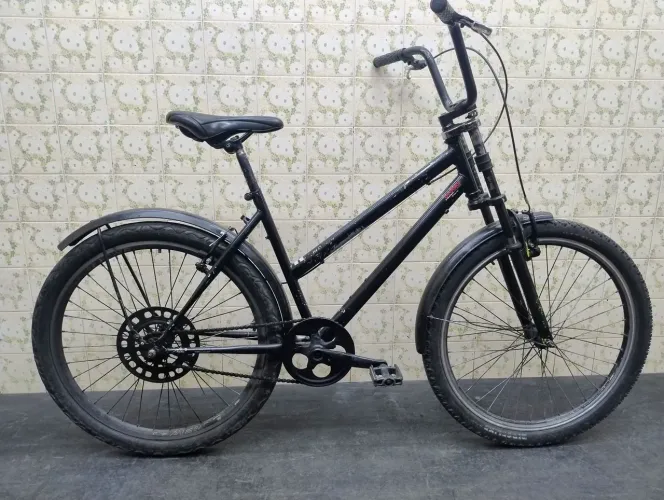 Bicicleta Aro 26 - Estilo Retro s/marcha.