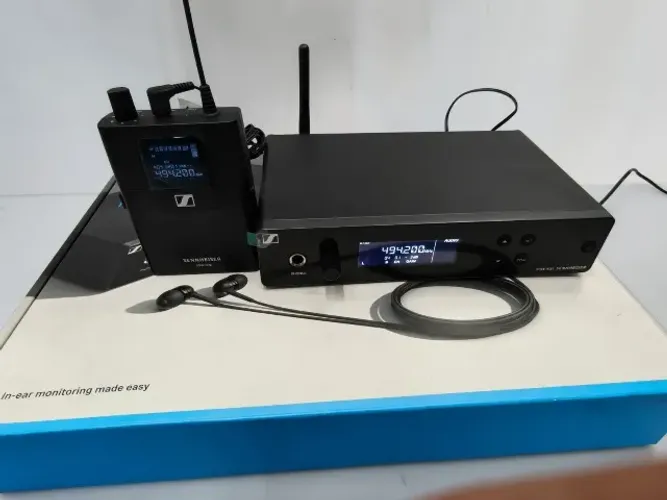 Sistema De Monitoramento Sem Fio In-ear Sennheiser Xsw !!