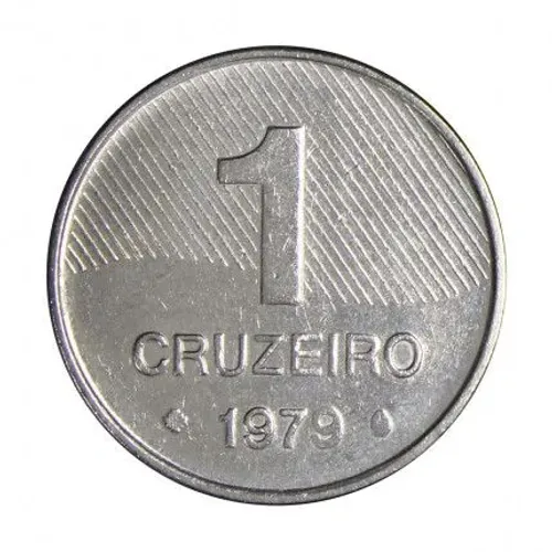 Moedas - Cruzeiro - 1, 5, 10, 20 e 50