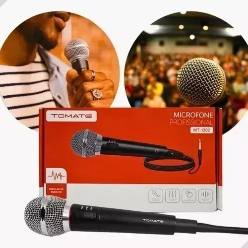 Microfone Profissional Sem Fio Wireless