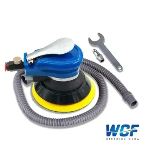 Lixadeira orbital pneumatica 6pol ( Rotta )