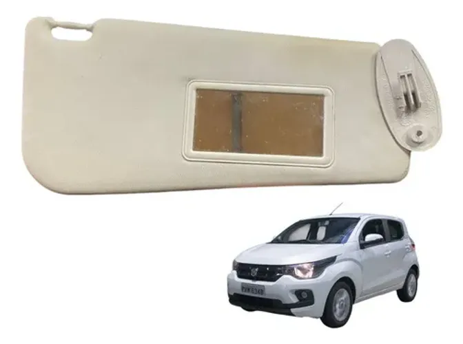 Quebra Sol Lado Direito C/espelho Fiat Mobi 2016 2018 2020