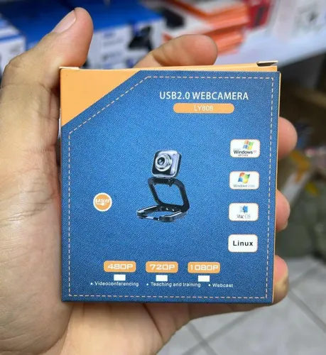 Webcam com microfone full HD 1080p - entrega em slz e região 