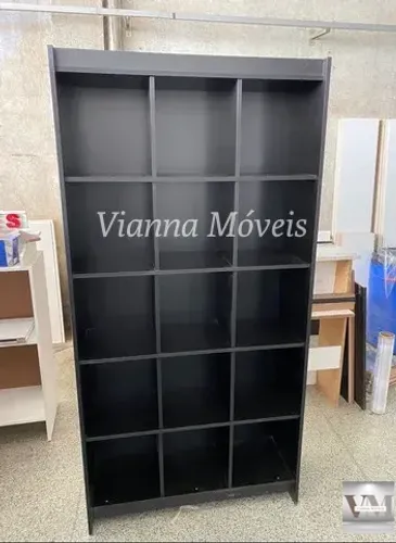 Colmeia 15 Nichos - MDF Preto