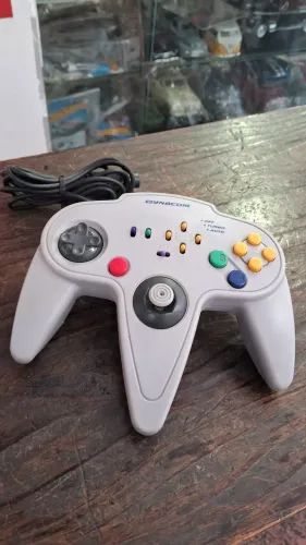 controle nintendo 64 cinza - dynacom SEM TESTES <br>vendemos sem testes