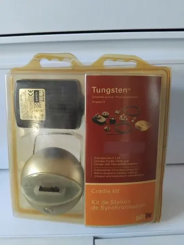 Base para recarga bateria e sincronização palmtop com pc