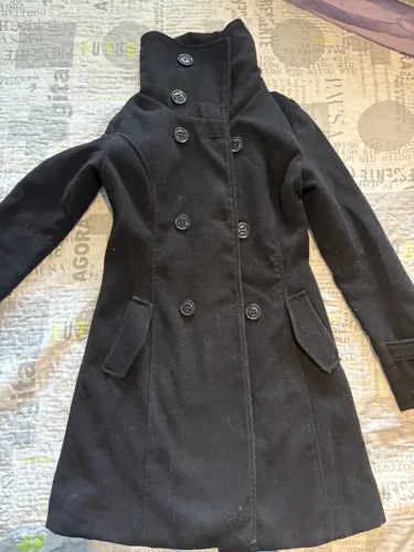 Casaco preto elegante