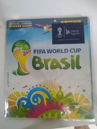 Álbum da copa 2014 completo com capa protetora