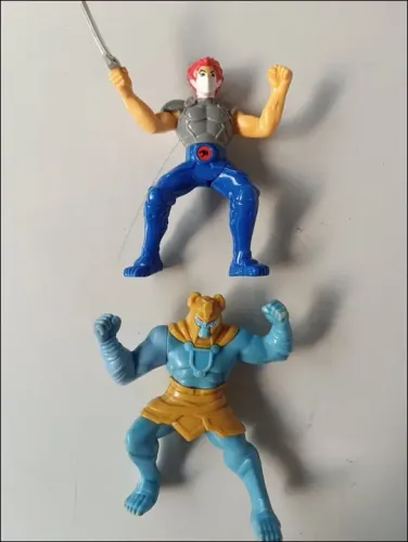 Colecionáveis Thundercats: Lion-O & Mum-Ra - McDonlad's 2013