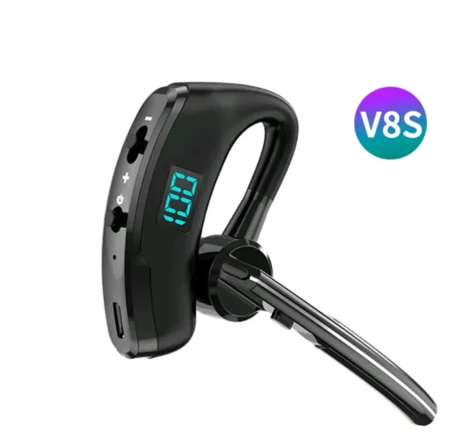 Headset Sem Fio V8S Com Controle De Voz