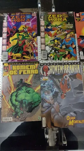 Lote com 9 hq diversas 