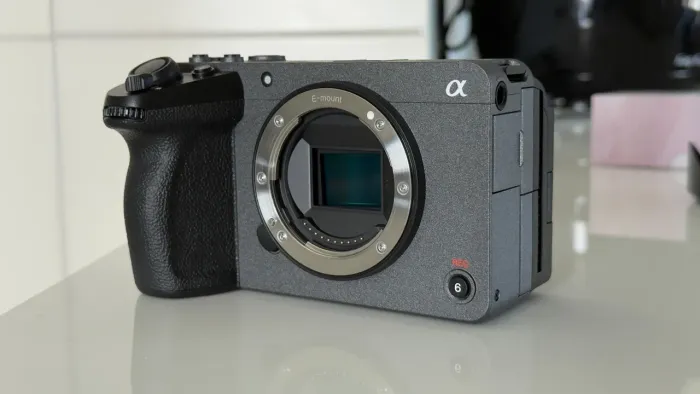 Câmera Sony FX30 c caixa estado de zero