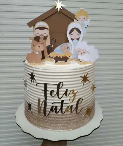Topo de bolo personalizado