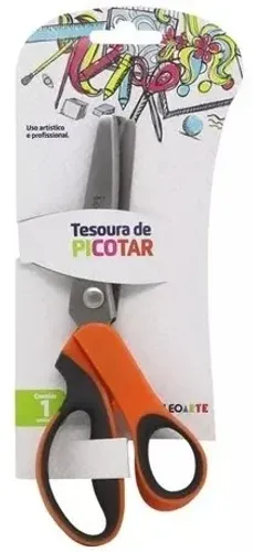 Tesoura De Picotar Profissional Metal Grande Un Leo&leo