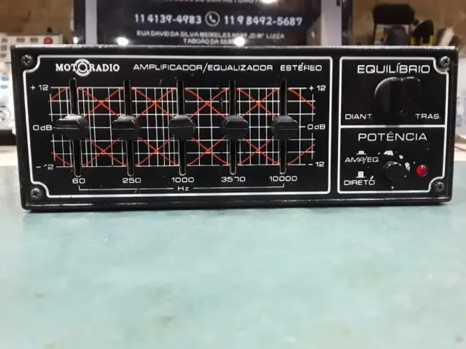 Equalizador Motoradio EQS-M01