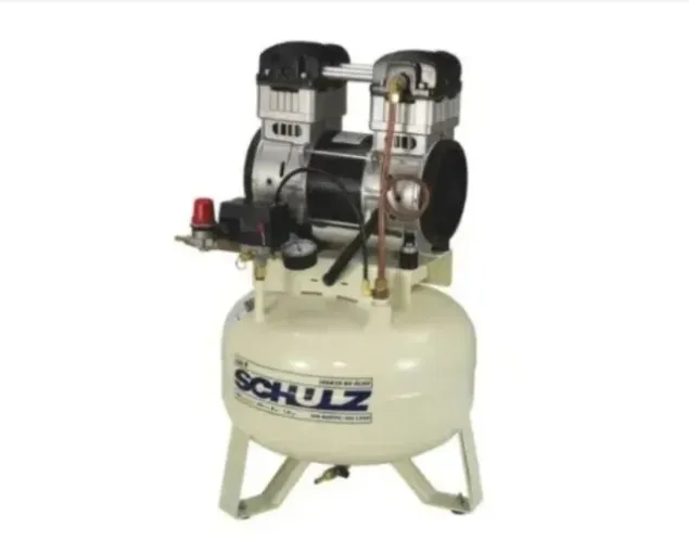 Compressor de Ar Odontológico Silencioso Schulz 29 Litros 110V - Novo