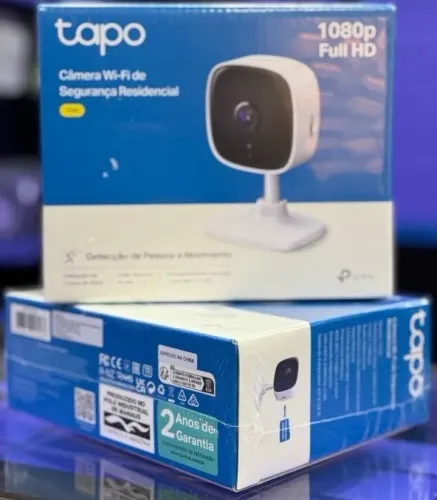 Câmera De Segurança Tp-link Tapo Tc60 Cor Branco