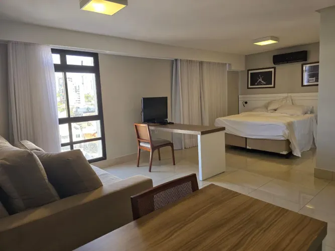 Apartamento para venda Mobiliado 38 metros quadrados com 1 quarto em Setor Oeste - Goiânia