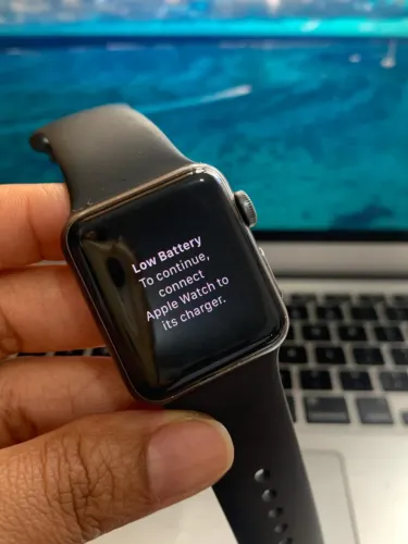 Apple Watch 3 38mm Vitrine Garantia S3  Preto Prata Rosa Gps Cinza Mesh Cinza-escuro Cinza