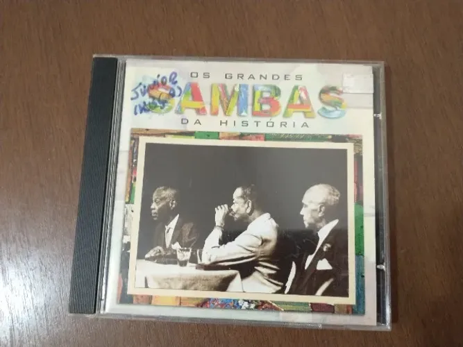 Cd Os grandes sambas da historia Original
