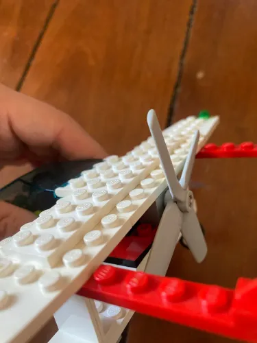 Lego 6341 avião e carro octan