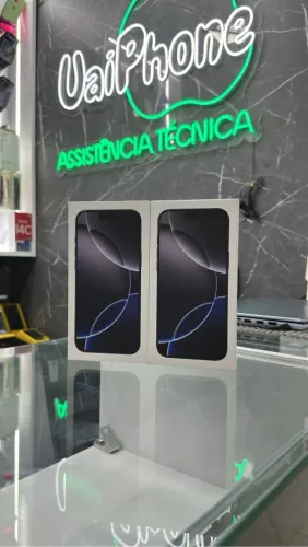 IPHONE 16 PRO MAX 256 GB NOVO LACRADO PEGO USADO NA TROCA
