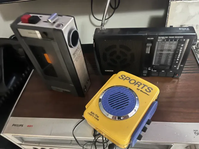 Conjunto Sony vintage 