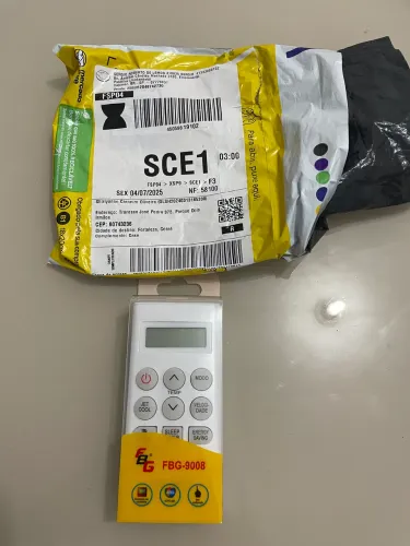 Controle de ar-condicionado 