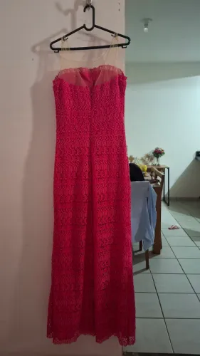Vestido pink de festa