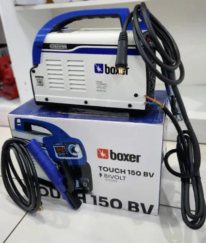 Maquina de solda touch 140 amperes bivolt Boxer - Entrega gratis