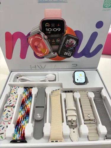RELÓGIO SMARTWATCH HW MINI 2 C/7 PULSEIRAS