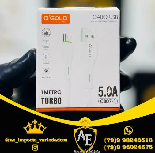 Cabo celular Gold
