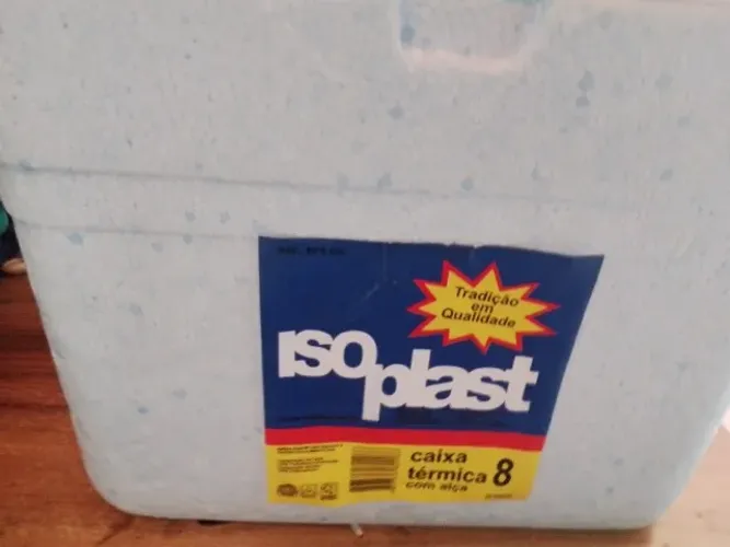 Caixa térmica isopor