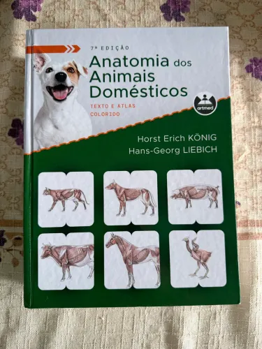Anatomia dos Animais Domésticos - König & Liebich - 7ª Ed. | Novo