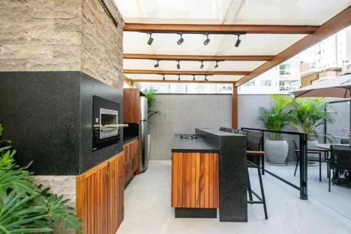 apartamento mobiliado novo 3 suites em meia praia itapema
