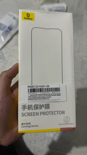 Pelicula Baseus com aplicador 16 pro max LACRADA