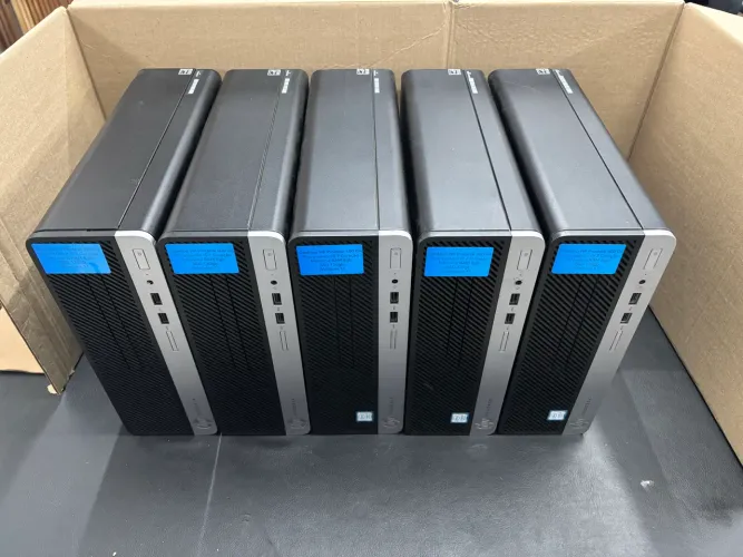 Lote 05 computador HP Prodesk 400 G4 i5 8GB 120GB Windows 10