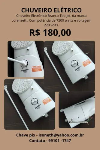 Chuveiro elétrico