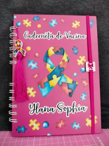 CADERNETAS PERSONALIZADAS, CRACHÁ DE IDENTIFICAÇÃO DO AUTISTA, CARTÃO DO SUS PERSONALIZADO
