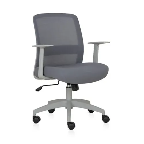 Cadeira Diretor NIX Tela Cinza Ergonômica Moderna Conforto Ideal p/ Escritório 30801