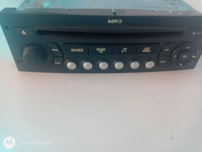 Rádio automotivo MP3 Peugeot
