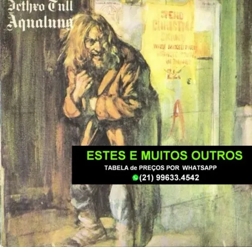 6 Cds Jethro Tull - Envio mínimo R$ 120,00