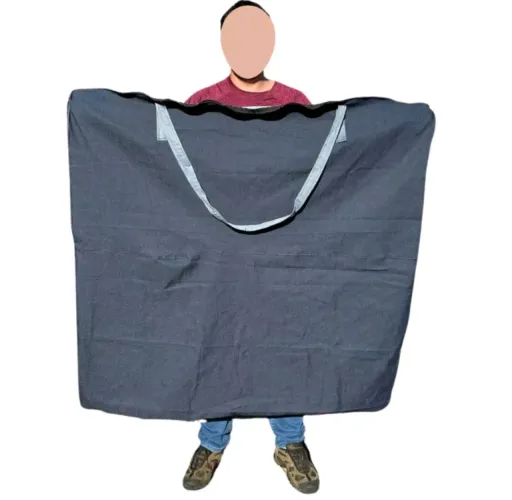 Sacolão gigante mudança roupas sacoleiros viagem