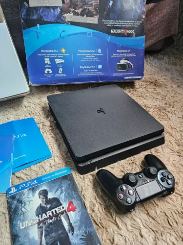 Ps 4 Slim zerado desbroq 12.00 passo cartão só venda 