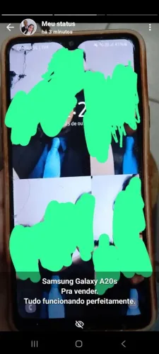 Samsung Galaxy A20s. 