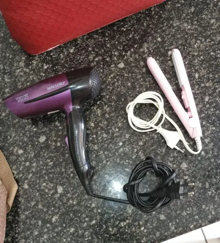 Secador Malory pequeno + chapinha pequena